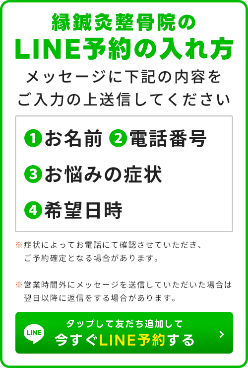 LINE予約の入れ方